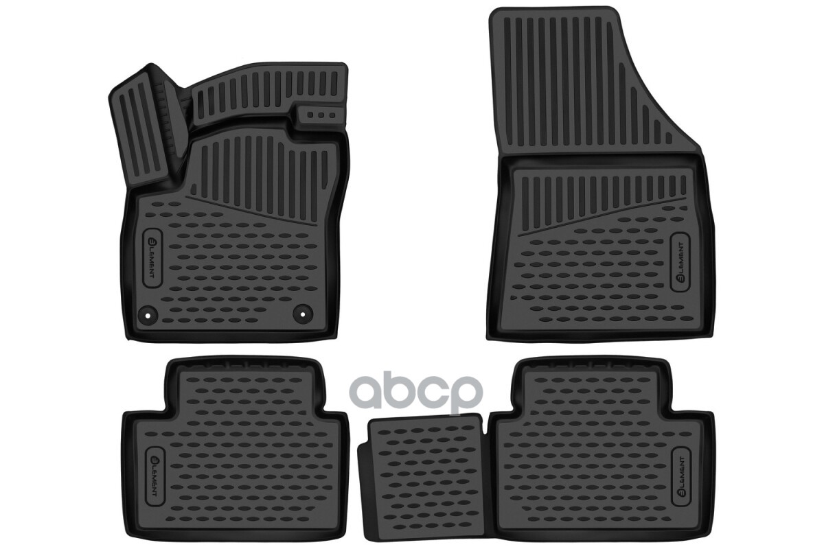 Коврики 3D в салон для FAW Bestune T55 2021-, Внедорожник 5 дв., 4шт. (полиуретан) / ФАВ Бестюн Т55 ELEMENT арт. ELEMENT3DA68...