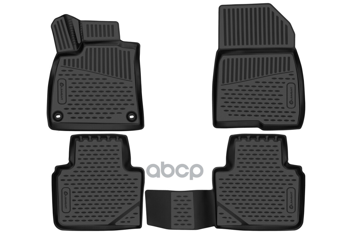 Коврики 3D в салон для HONDA Accord 2020 - 4шт. (полиуретан) / Хонда Аккорд ELEMENT арт. ELEMENT3DA68607210k