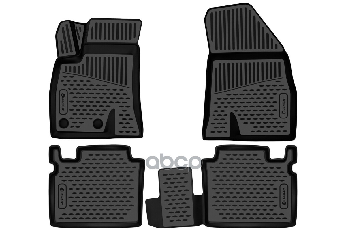 Коврики 3D в салон CHERY Arrizo 8 2022-, седан, 4шт. (полиуретан) / Черри Арризо 8 ELEMENT арт. ELEMENT3DA70160210k