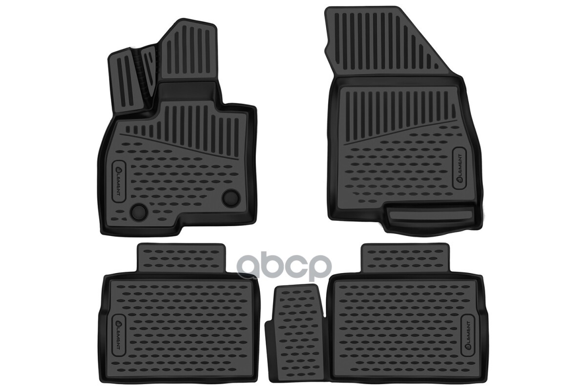 Коврики 3D в салон для JAECOO J7 2023-, кросс., 4шт. (полиуретан) / Джаеку Джей 7 / Джейку Джей 7 ELEMENT арт. ELEMENT3DA7088...