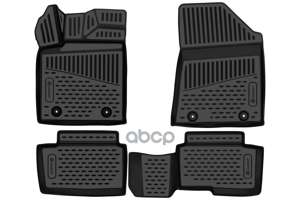 Коврики 3D в салон для LIVAN X3 Pro 2023 - 4шт. (полиуретан) / Ливан Х3 Про ELEMENT арт. ELEMENT3DAN0461210k