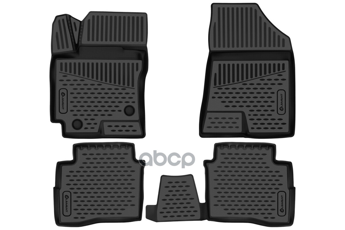 Коврики 3D в салон для CHANGAN Eado Plus 2020-, Седан, 4шт. (полиуретан) / Чанган Еадо / Чанган Еадо Плюс ELEMENT арт. ELEMEN...