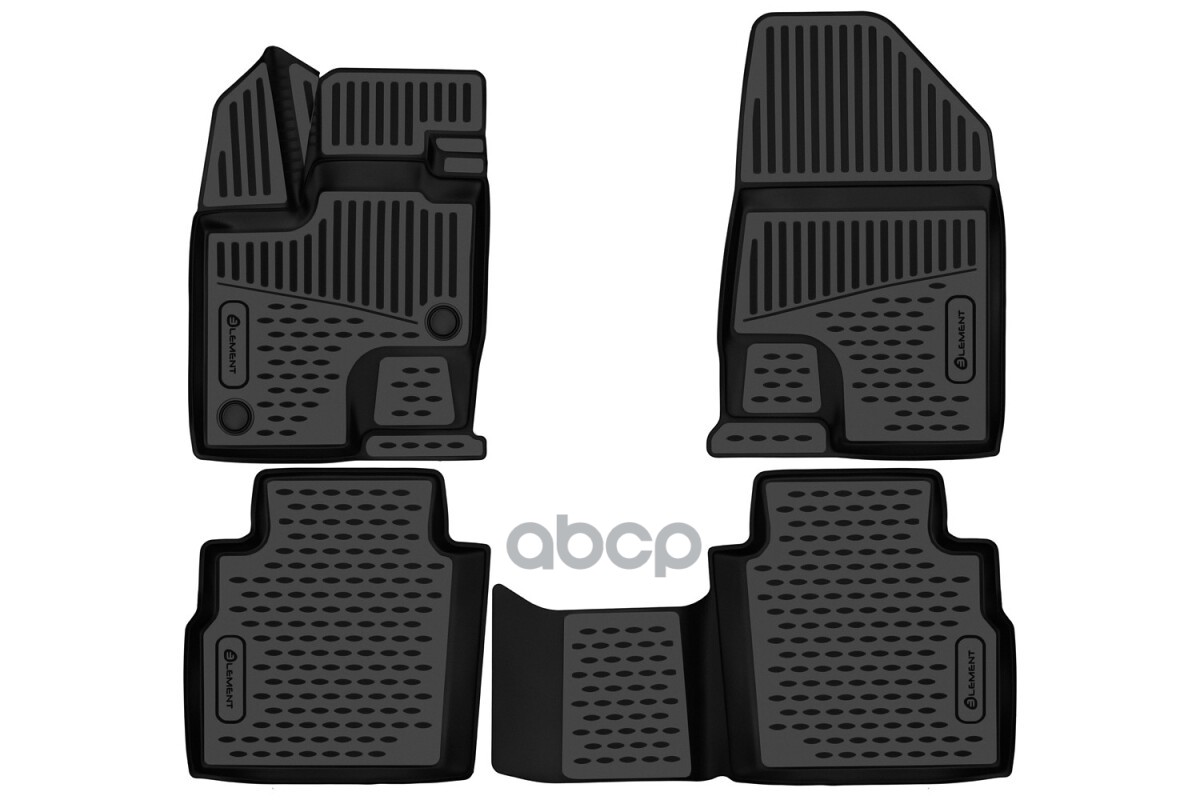 Коврики 3D в салон для HAVAL F7 2024 - 4шт. (полиуретан) / Хавал Ф7 ELEMENT арт. ELEMENT3DAN0715210k