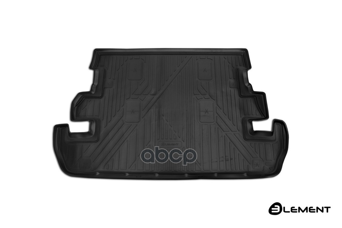 Коврик в багажник TOYOTA LC200, 2012-, кросс., 7 мест, 1 шт. (полиуретан) / Тойота Ленд крузер ELEMENT арт. ELEMENT48124B13