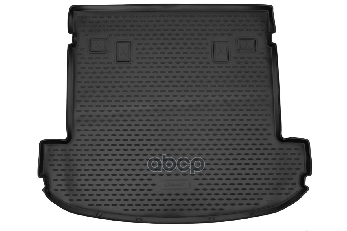 Коврик в багажник для KIA Sorento (IV), 2020-, Внед, 5 дв., 7 мест, длинный, 1шт. (полиуретан) / Киа Соренто ELEMENT арт. ELE...
