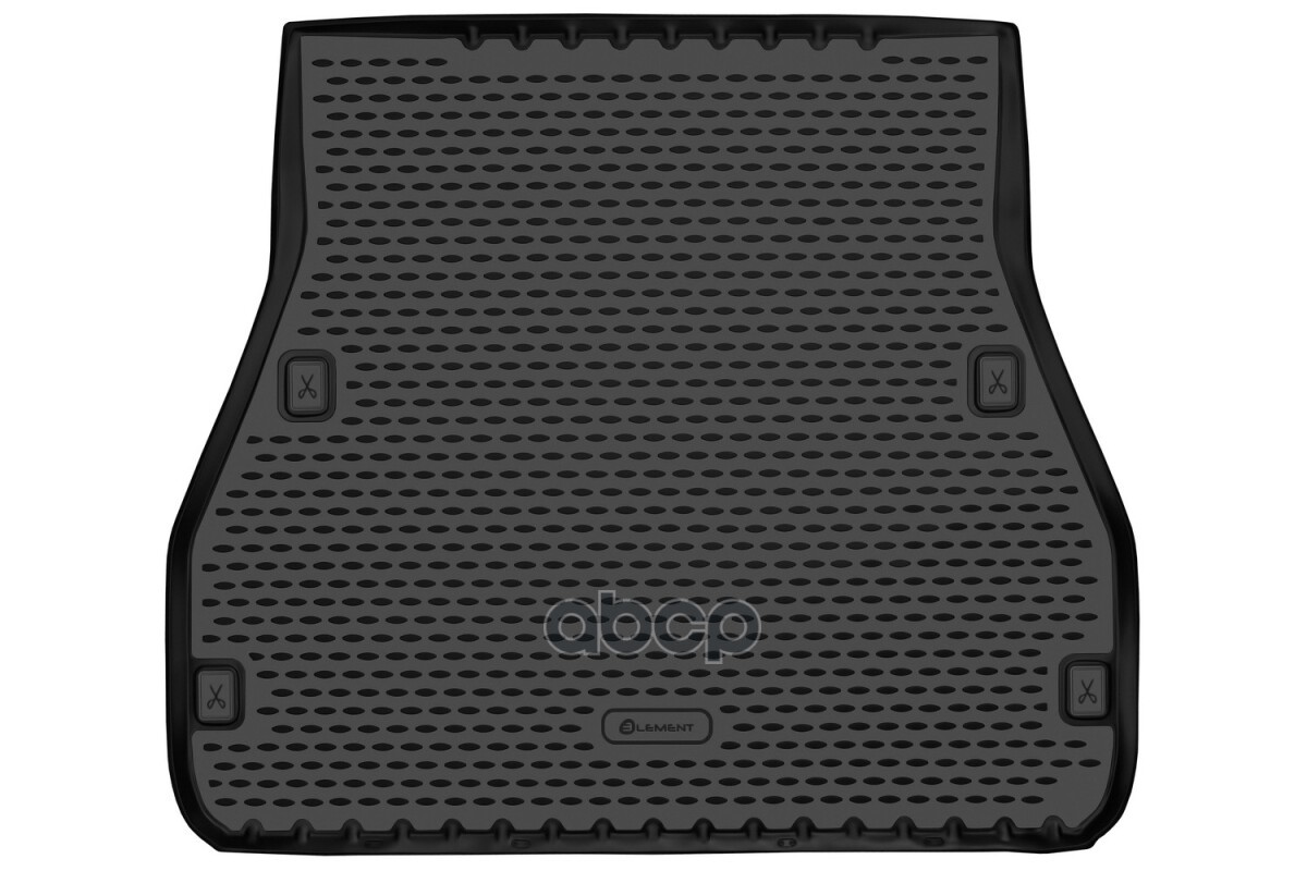 Коврик в багажник для LEXUS LX 600, 2021-, внед, цельное сид. 2 ряда, 5 мест, 1шт. (полиуретан) / Лексус ЛХ ELEMENT арт. ELEM...