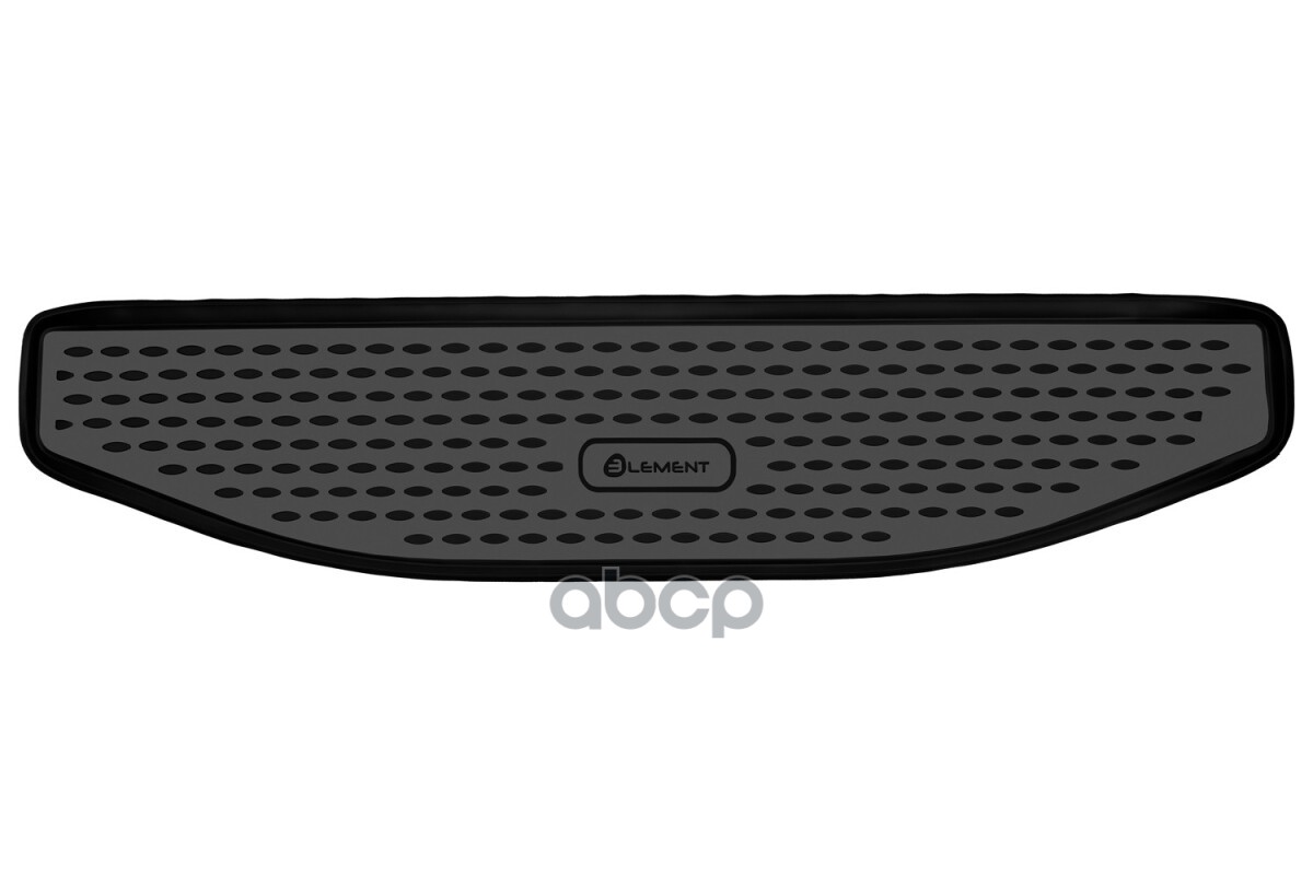 Коврик в багажник для JETOUR X70 PLUS 2020 - Внедорожник 5 дв., 3-й ряд разложен, 1шт. (полиуретан) / Джитур Х70 Плюс ELEMENT...