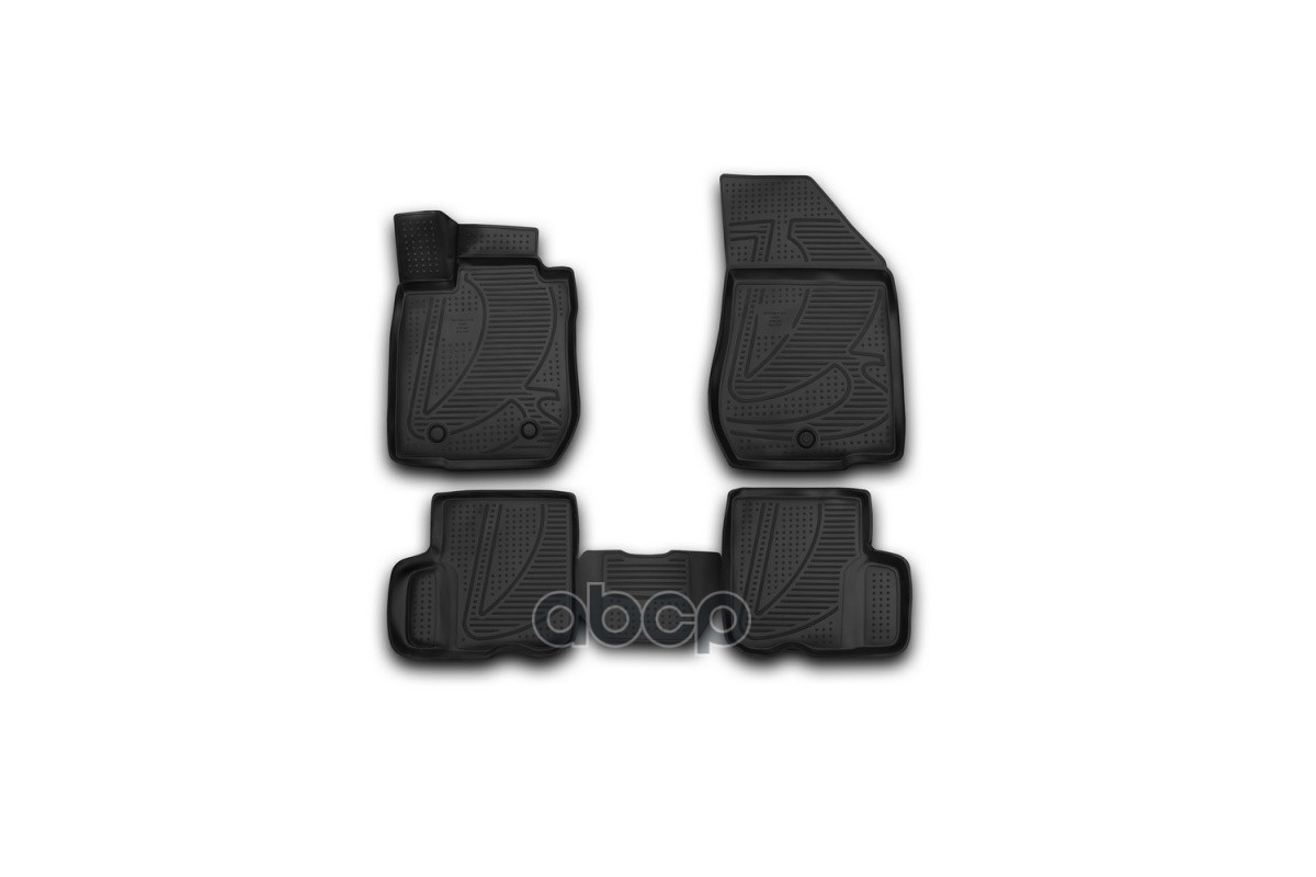 Коврики 3D в салон LADA Largus, 2012-, 4 шт. (полиуретан) / Лада Ларгус ELEMENT арт. F620250E1