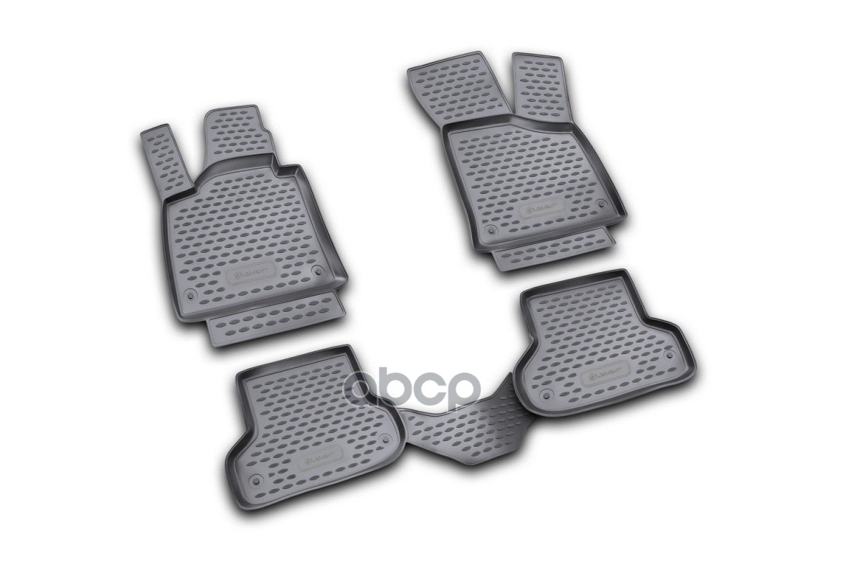 Коврики в салон AUDI A3 2007-2012, 4 шт. (полиуретан) / Ауди А3 ELEMENT арт. NLC.04.10.210