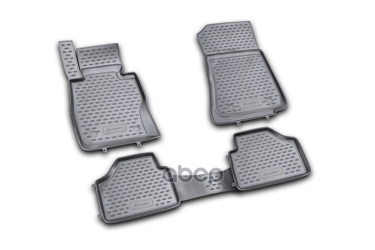 Коврики в салон BMW X1 2009-2015 4 шт (полиуретан) / БМВ Х1 ELEMENT арт. NLC.05.15.210kh