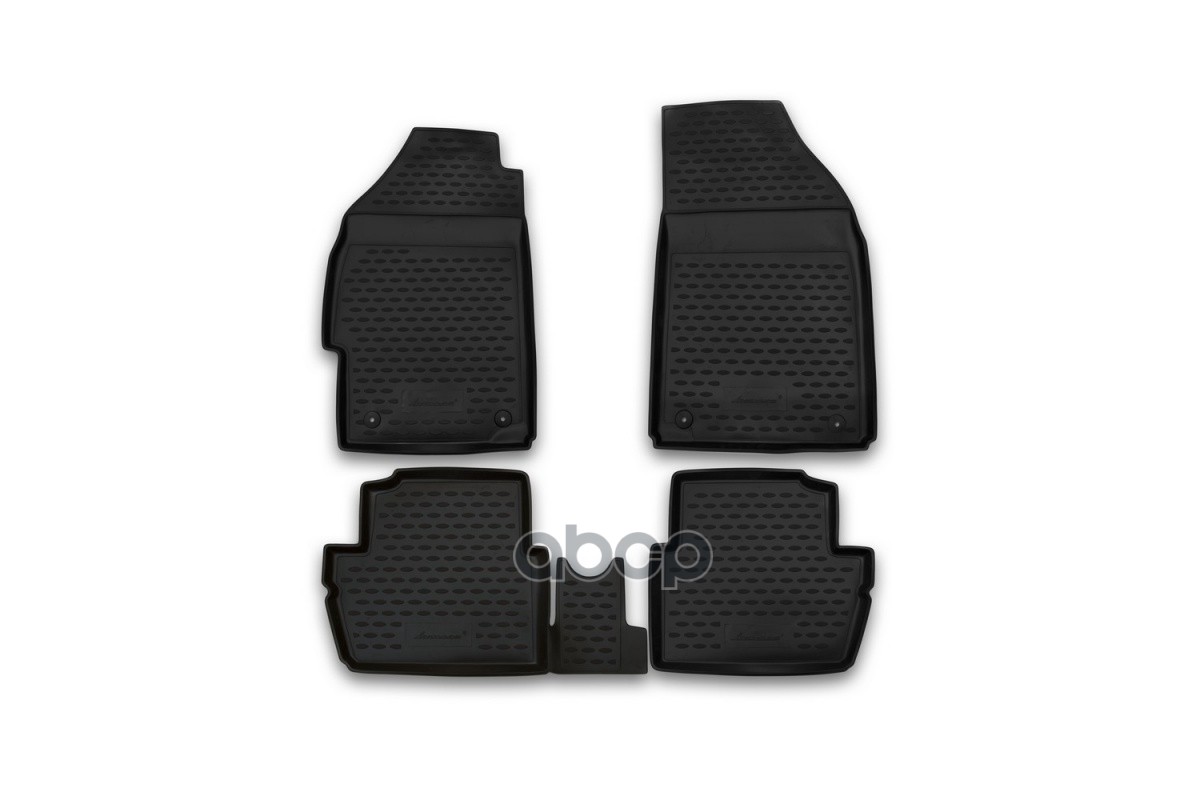 Коврики в салон CHEVROLET Spark (III) 2009-2016 / RAVON R2 2016-2020, 4 шт. (полиуретан) / Шевроле С / Шевроле Спарк ELEMENT ...