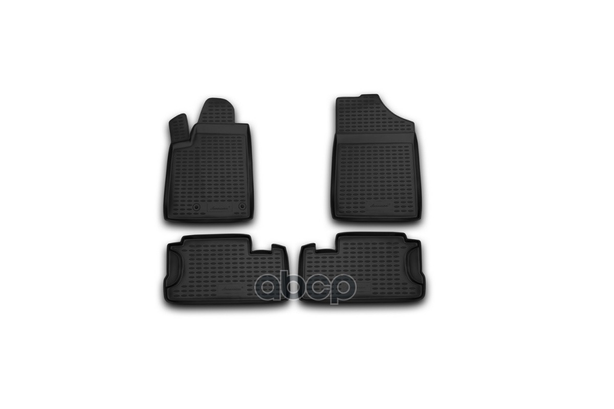 Коврики в салон CITROEN Berlingo 2005-, 4 шт. (полиуретан) / Ситроен Берлинго ELEMENT арт. NLC.10.09.210