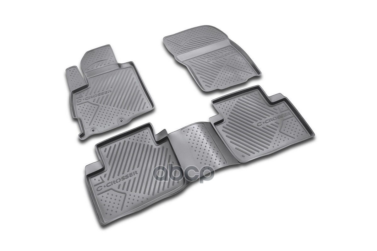 Коврики В Салон Citroen C-Crosser 2007- 4 Шт. (Полиуретан) / Ситроен С-Кроссер ELEMENT арт. NLC.10.14.210k
