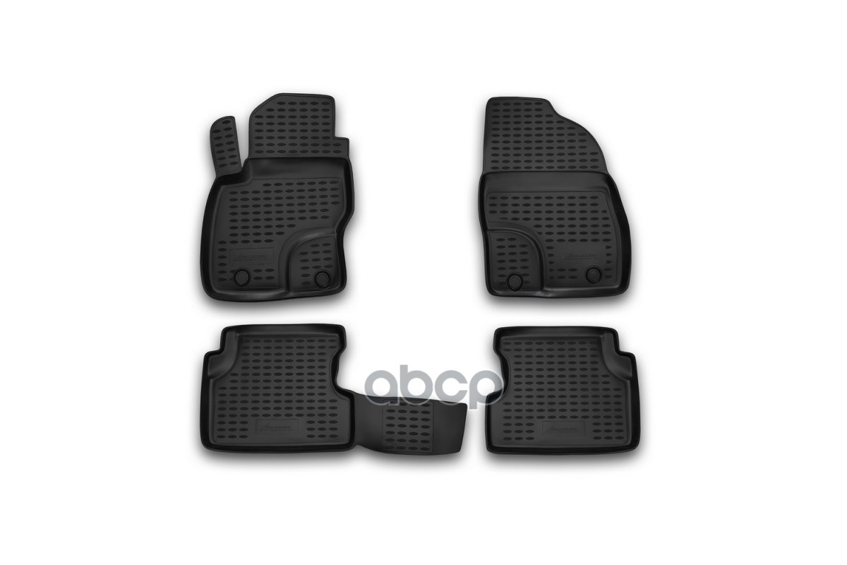 Коврики в салон FORD Focus II 2004-2011, 4 шт. (полиуретан) / Форд Фокус ELEMENT арт. NLC.16.03.210
