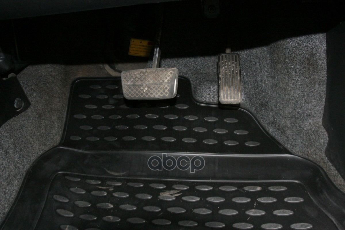 Коврики в салон для HONDA Fit GD1 JDM, 2001–2007, правый руль, 4 шт. (полиуретан) / Хонда Фит ELEMENT арт. NLC.18.23.210k