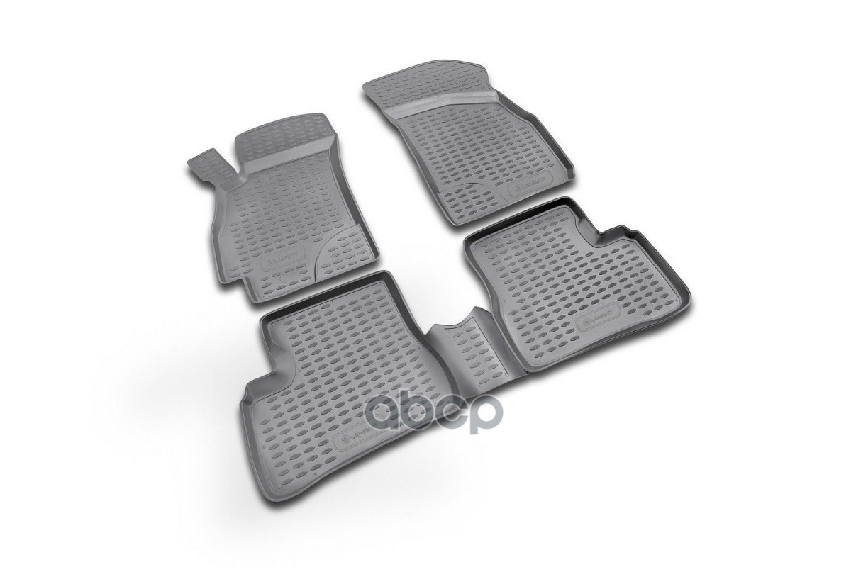 Коврики в салон HYUNDAI Accent 2000-2005, 4 шт. (полиуретан) / Хендай Акцент ELEMENT арт. NLC.20.06.210k