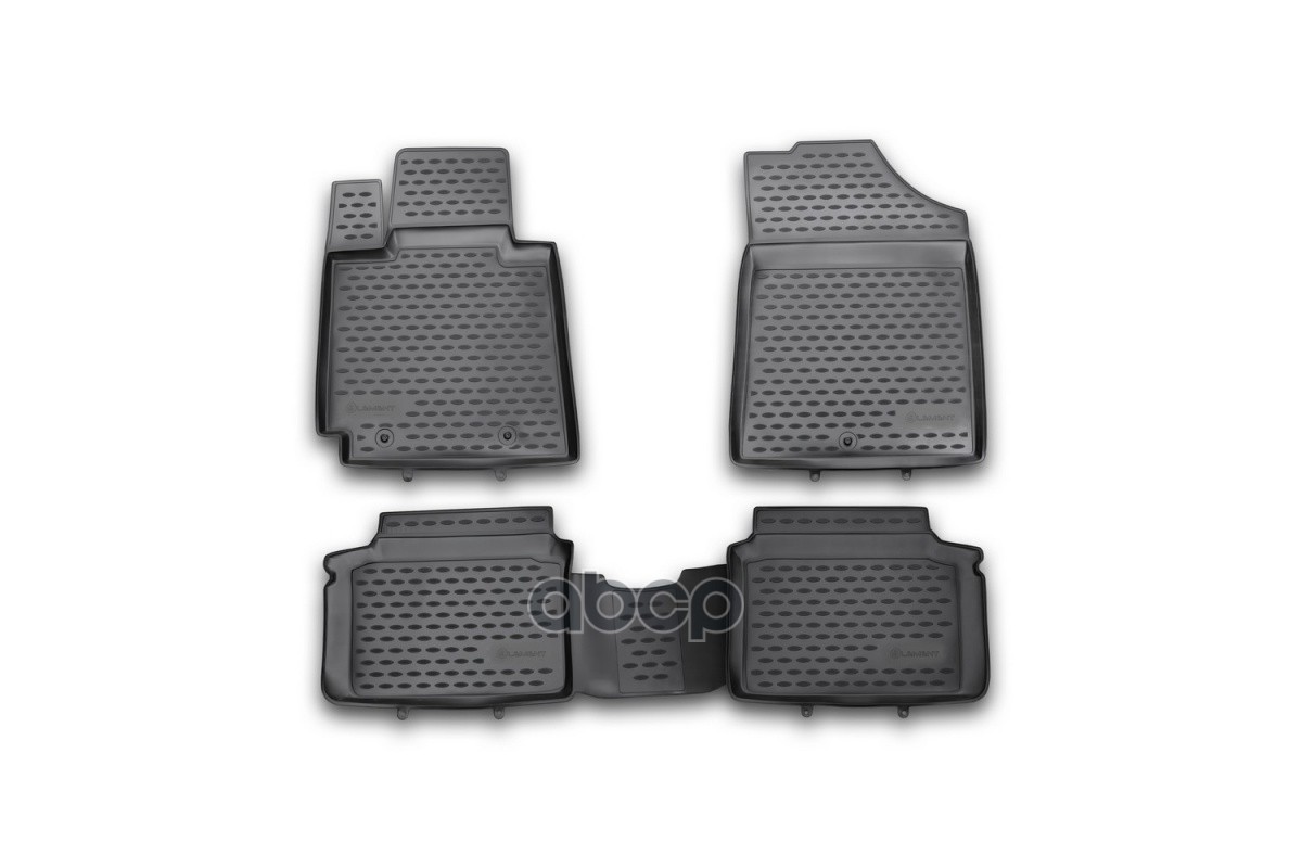 Коврики в салон HYUNDAI Veloster, 2012- 4 шт. (полиуретан) / Хендай Велостер ELEMENT арт. NLC.20.52.210h