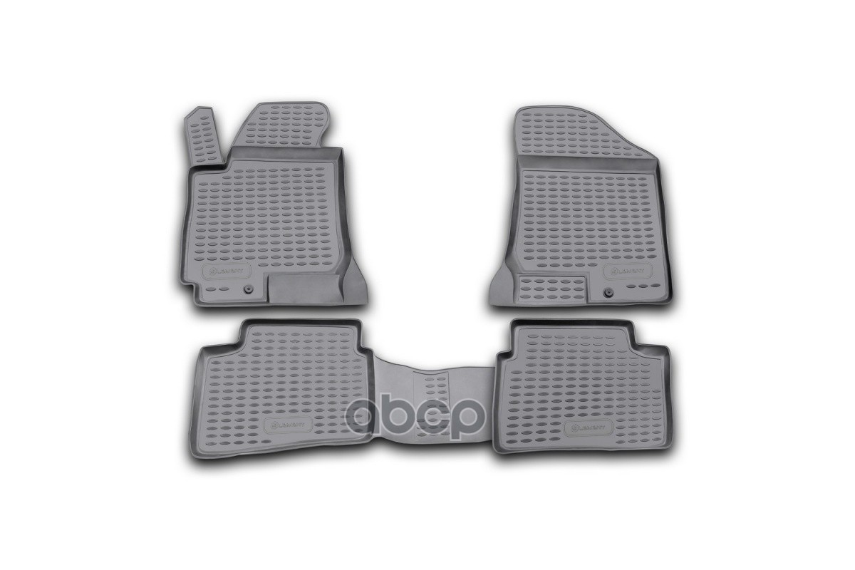 Коврики в салон KIA Cee'd 2006-2012, 4 шт. (полиуретан) / Киа Сид ELEMENT арт. NLC.25.20.210h