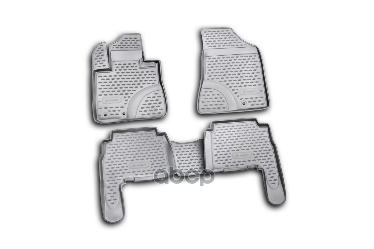 Коврик в салон подходит для KIA Sorento 2009-2012, 4 шт. (полиуретан) / Киа Соренто ELEMENT арт. NLC.25.28.210