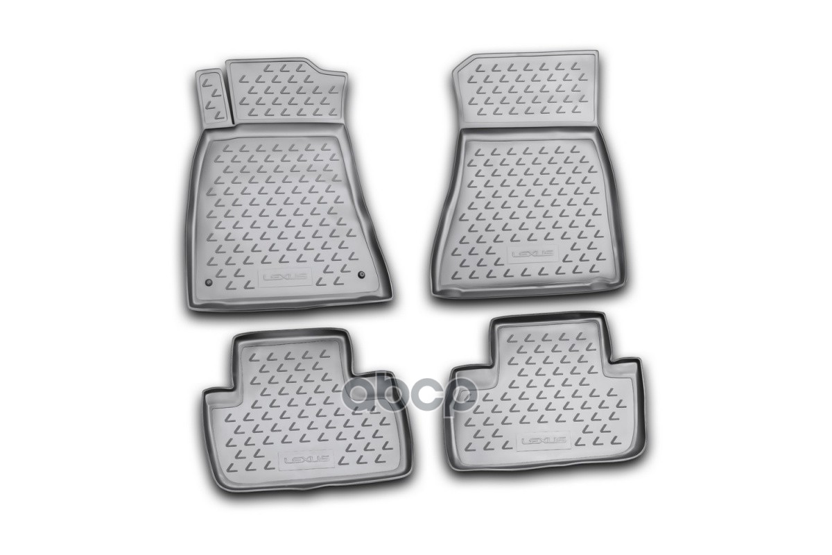 Коврики в салон для LEXUS IS 250 (II, IIr, IIr2), 2005-2016, 4 шт. (полиуретан) / Лексус ИС ELEMENT арт. NLC.29.05.210