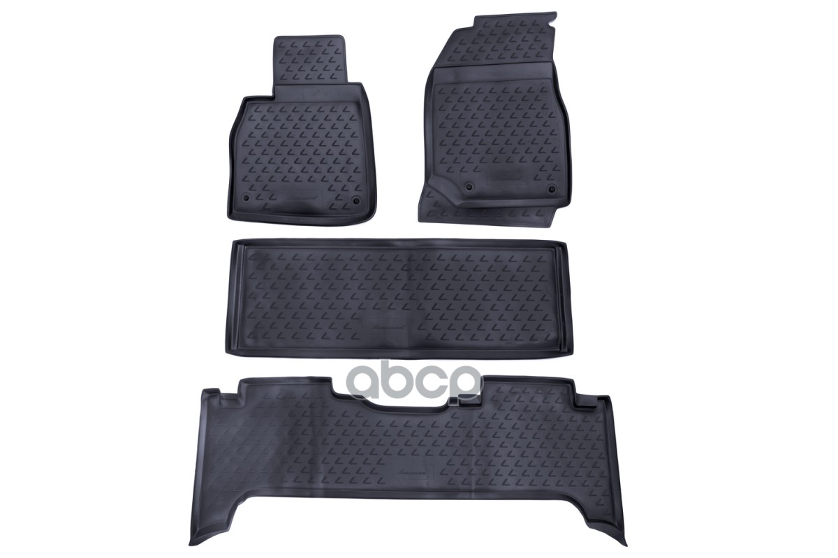 Коврики в салон LEXUS LX470 1998-2007, 4 шт. (полиуретан, серые) / Лексус ЛХ ELEMENT арт. NLC.29.15.211k