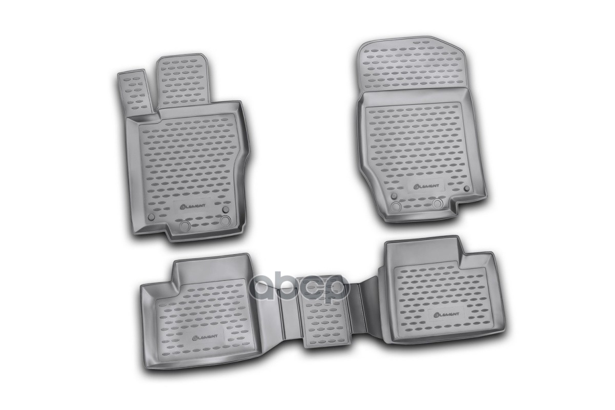 Коврики в салон MERCEDES-BENZ M-Class W164 2006-, 4 шт. (полиуретан) / Мерседес Бенц М класс ELEMENT арт. NLC.34.23.210k