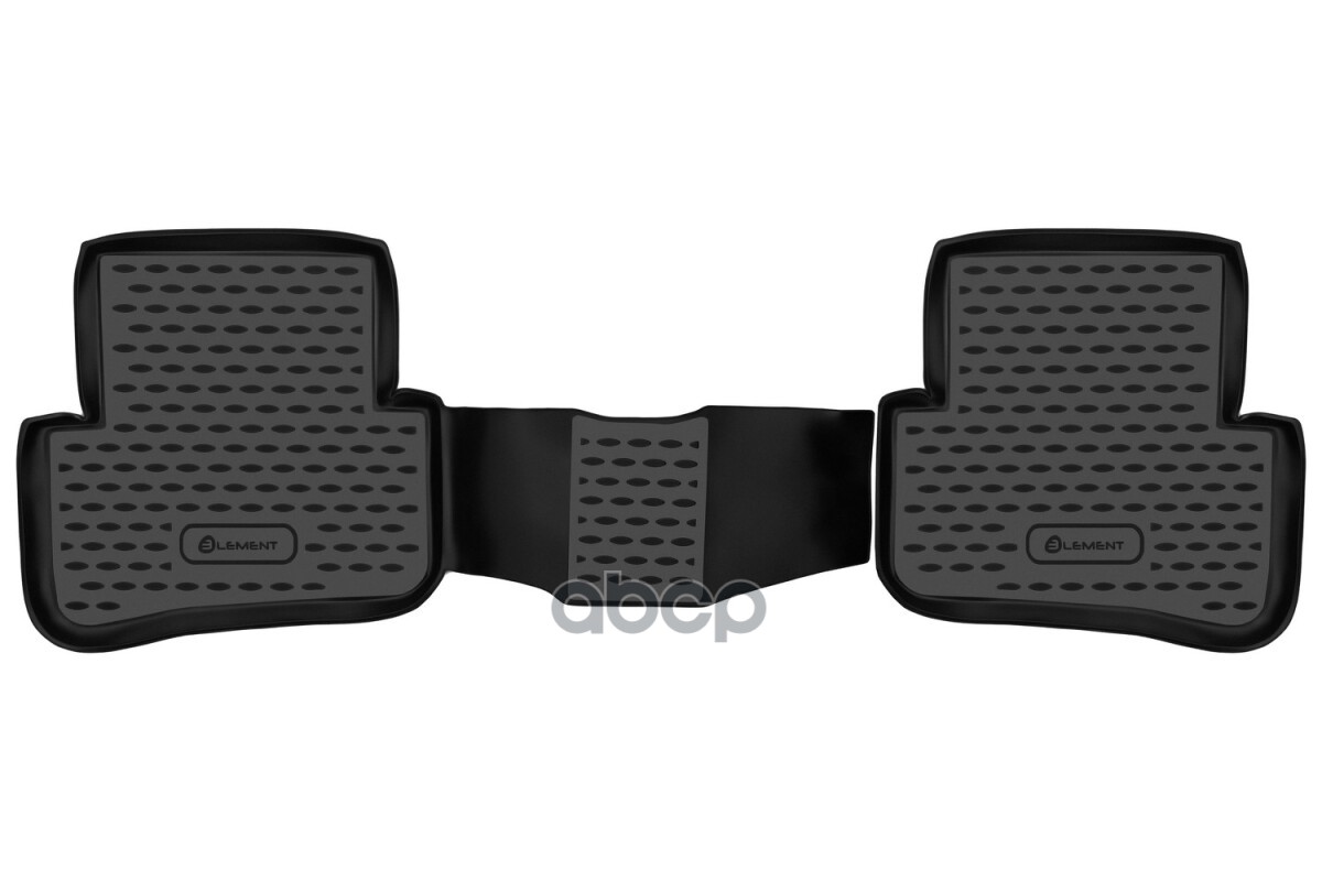 Коврики в салон, для MERCEDES-BENZ С-Class (W204) 2007-2014, 2-й ряд, 2 шт. / Мерседес Бенц С класс ELEMENT арт. NLC.34.27.210r