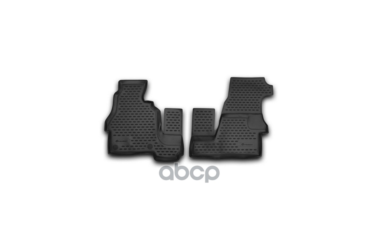 Коврики в салон Mercedes-Benz Sprinter Classic, 2013- 2 шт. (полиуретан) / Мерседес Бенц Спринтер ELEMENT арт. NLC.34.31.210k