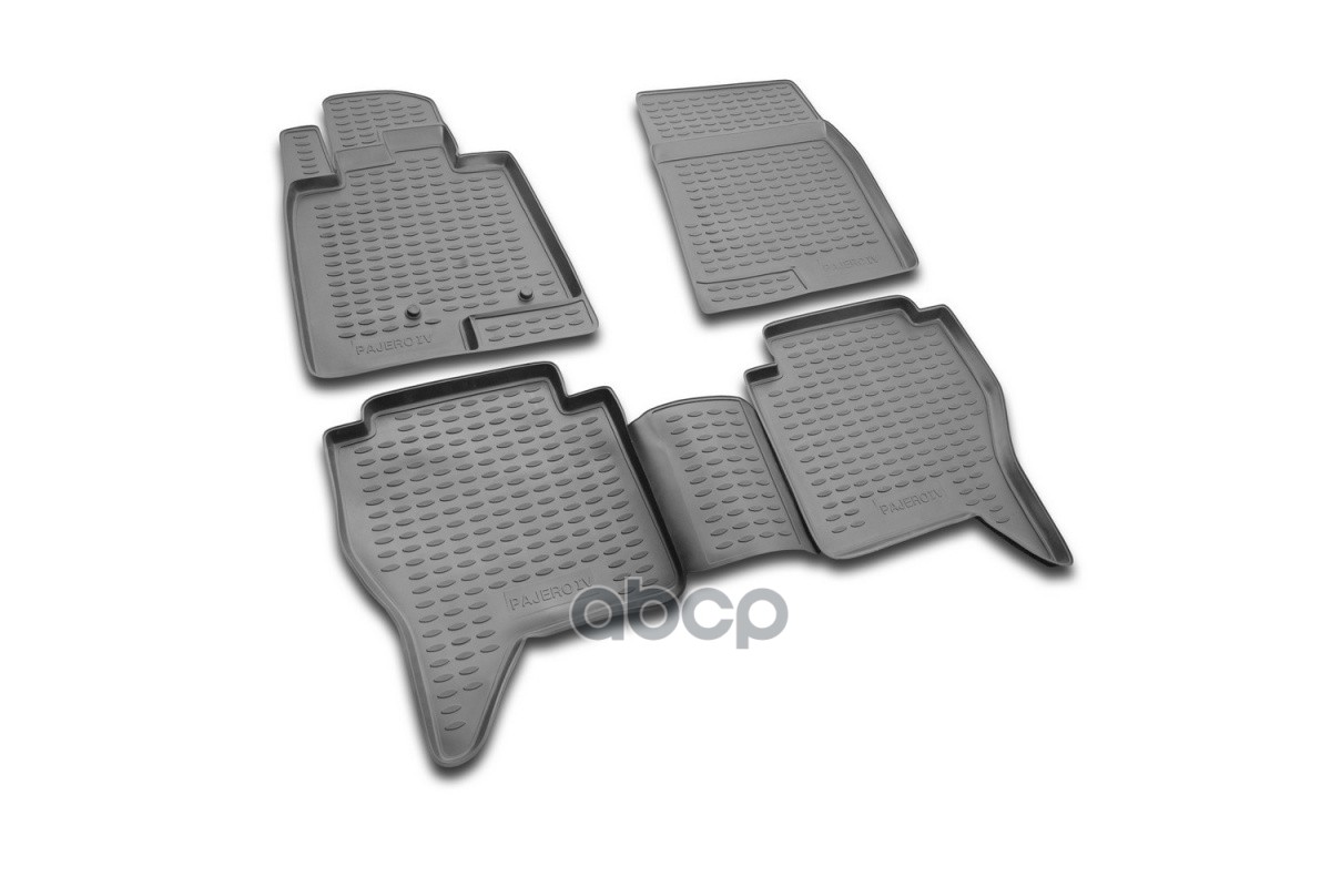Коврики В Салон Mitsubishi Pajero Iv(V80),  2006-, 4 Шт. (Полиуретан) / Митсубиси Паджеро ELEMENT арт. NLC.35.16.210