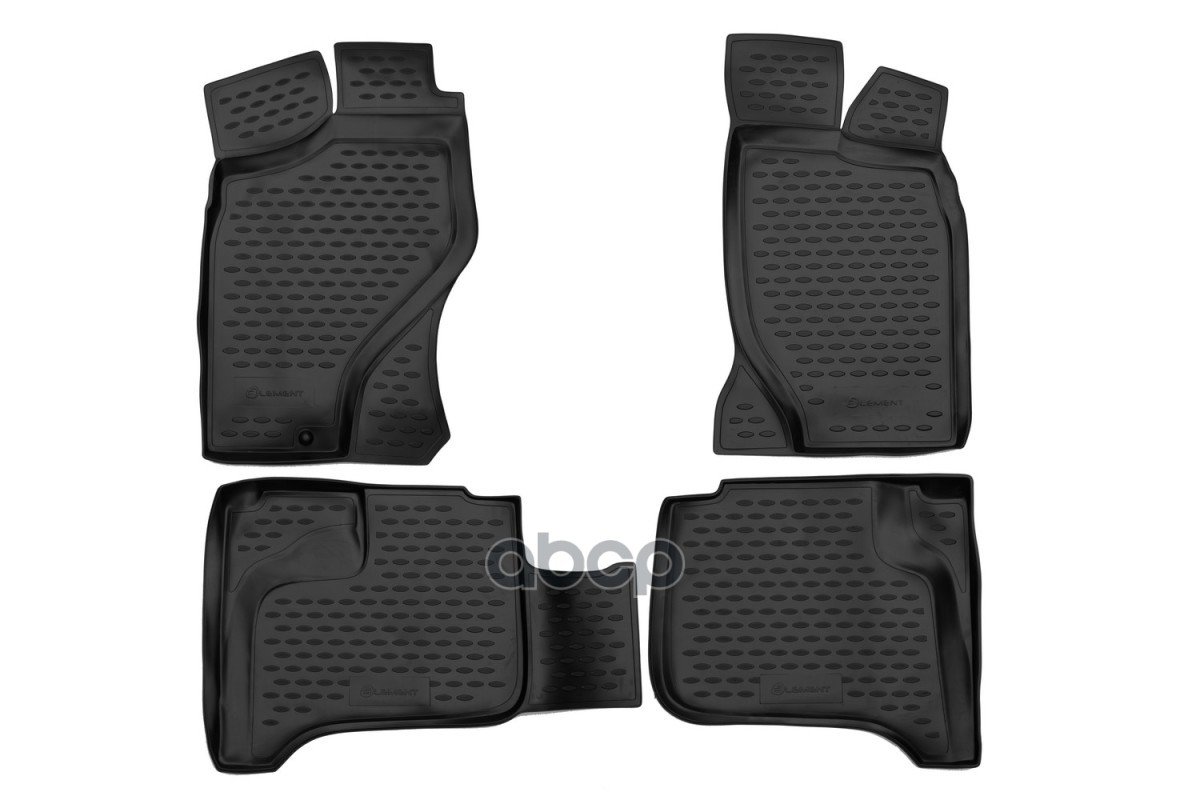 Коврики В Салон Nissan Np300 2008-, 4 Шт. (Полиуретан) / Ниссан ELEMENT арт. NLC.36.25.210
