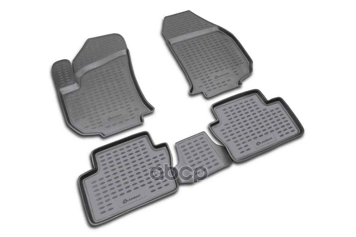 Коврики в салон OPEL Zafira 2005-, 4 шт. (полиуретан) / Опель Зафира ELEMENT арт. NLC.37.09.210k