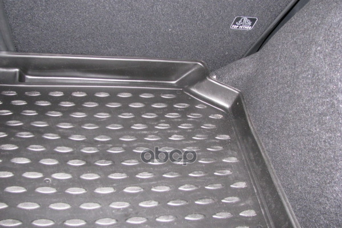 Коврик В Багажник Peugeot 308 2007-2014, Хб. (Полиуретан, Серый) / Пежо ELEMENT арт. NLC.38.11.B11g