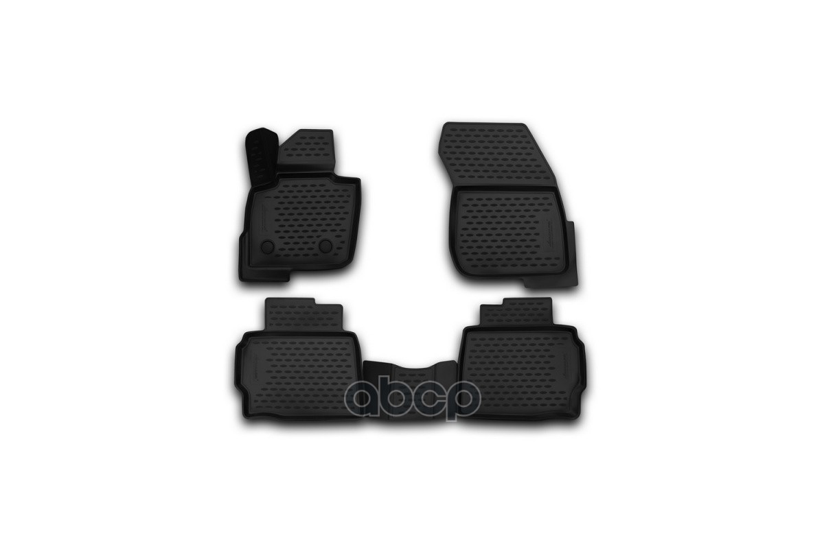 Коврики 3D в салон FORD Mondeo, 01/2015-, 4 шт. (полиуретан) / Форд Мондео ELEMENT арт. NLC.3D.16.66.210k