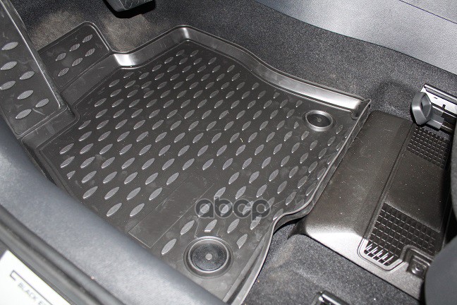 Коврики 3D в салон для SKODA Octavia (III(A7), IIIp(A7), IV(A8)), 2013-2019, 2020-, 4 шт. (полиуретан) / Шкода Октавия ELEMEN...