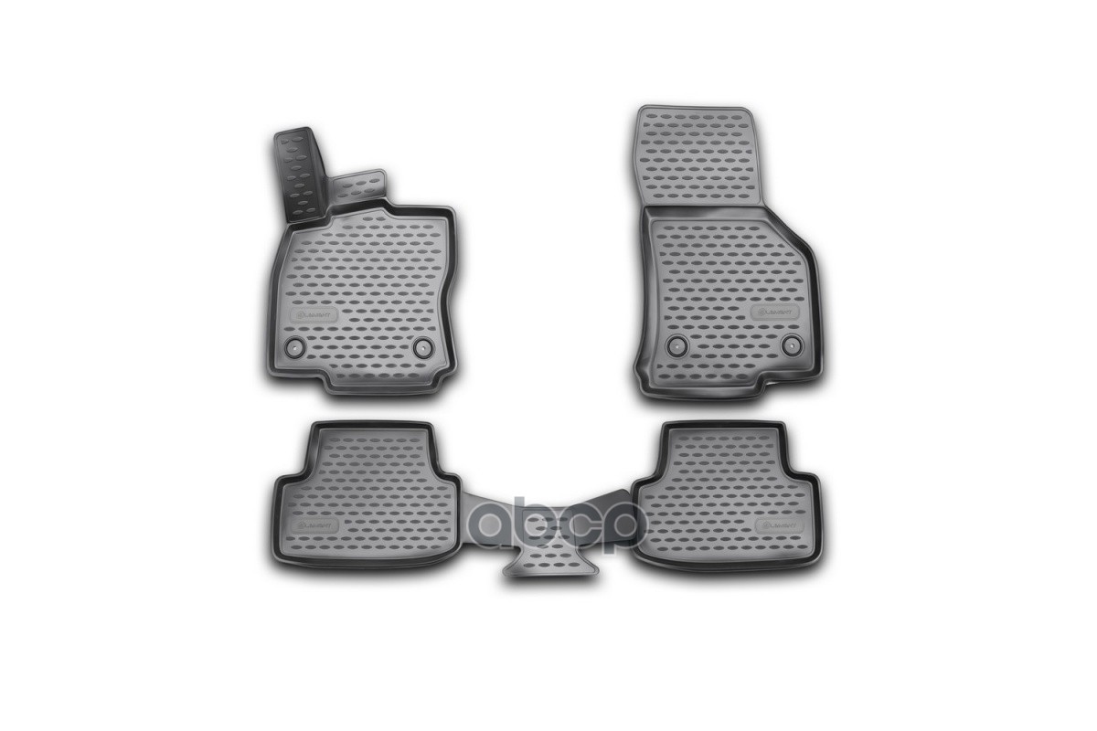 Коврики 3D в салон VW Golf VII, 2013- 4 шт. (полиуретан) / Фольксваген Гольф ELEMENT арт. NLC.3D.51.44.210k