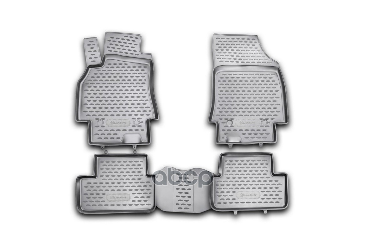 Коврики в салон RENAULT Fluence 2010-, 4 шт. (полиуретан) / Рено Флюенс ELEMENT арт. NLC.41.19.210kh