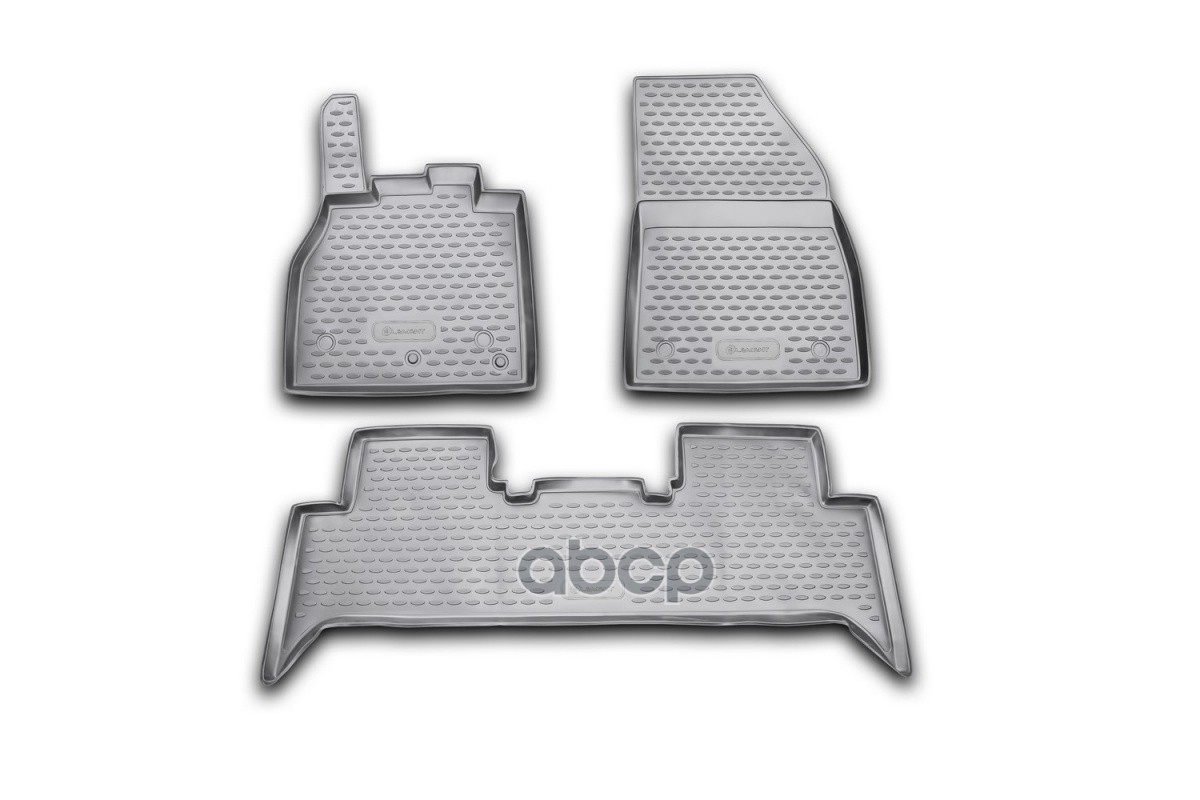 Коврики в салон RENAULT Scenic III 06/2010-, 3 шт. (полиуретан) / Рено Сценик ELEMENT арт. NLC.41.23.210k