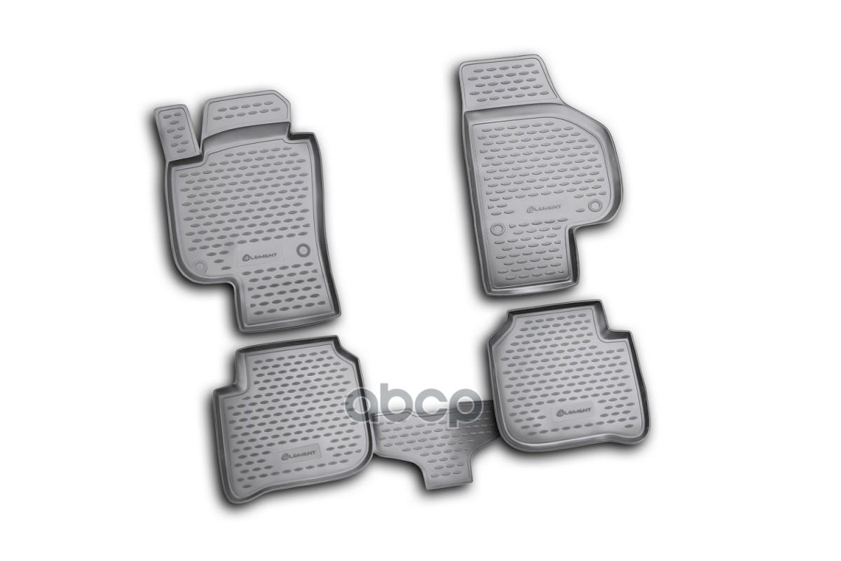 Коврики в салон SKODA Superb 02/2009-, 4 шт. (полиуретан) / Шкода Суперб ELEMENT арт. NLC.45.04.210k