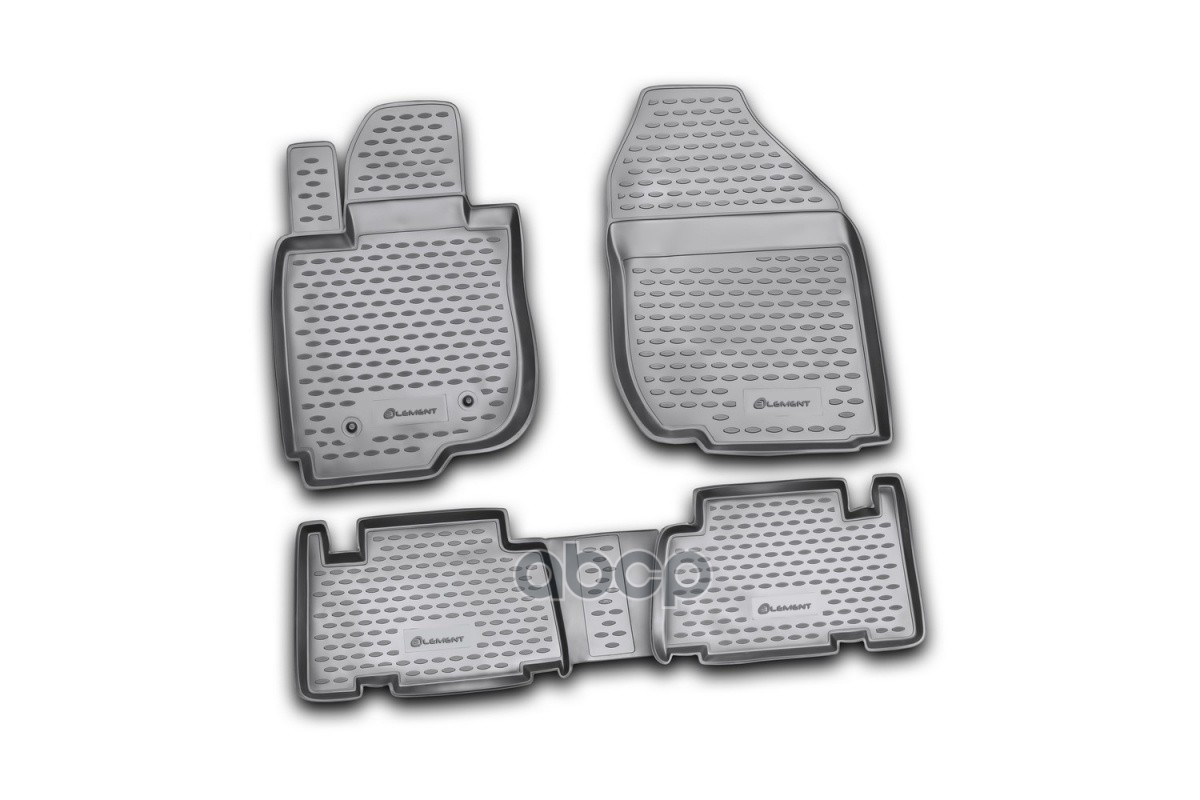 Коврики в салон TOYOTA RAV4 01/2006-2010, 4 шт.(полиуретан) / Тойота Рав 4 ELEMENT арт. NLC.48.09.210