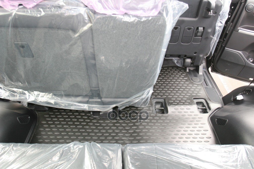 Коврики В Салон Toyota Land Cruiser 200 11/2007-2012 4 Шт. (Полиуретан, Серые) / Тойота Ленд Крузер ELEMENT арт. NLC.48.17.211k