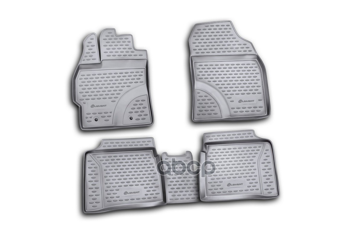 Коврики в салон TOYOTA Prius 10/2009-, 4 шт. (полиуретан) / Тойота Приус ELEMENT арт. NLC.48.22.210