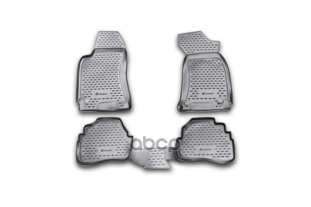 Коврики в салон VW Passat B5, 1996-2005, 4 шт. (полиуретан) / Фольксваген Пассат ELEMENT арт. NLC.51.09.210k