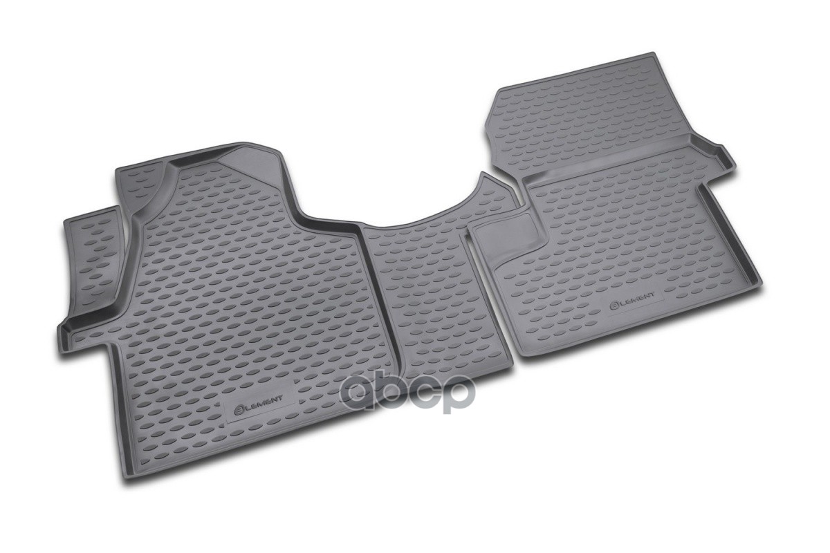 Комплект Резиновых Автомобильных Ковриков В Салон Vw Crafter 10/2008->, 2 Шт. (Полиуретан) ELEMENT арт. NLC5124210