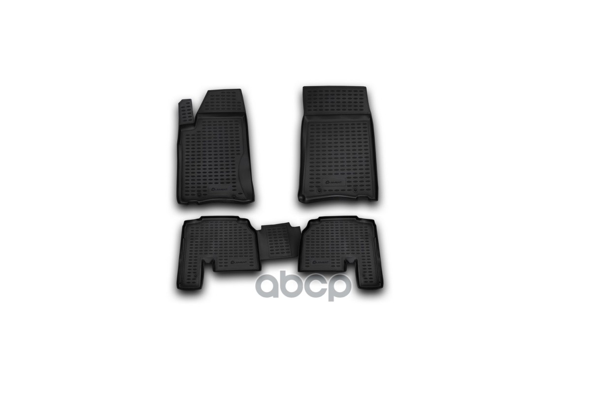 Коврики в салон подходит для SSANGYONG Actyon (I), 2005-2011, 4 шт.(полиуретан) / Саньенг Актион ELEMENT арт. NLC.61.07.210