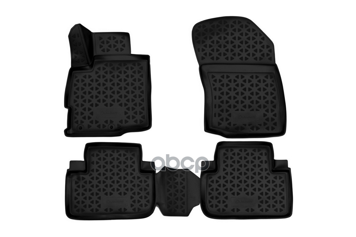 Коврики 3D в салон MITSUBISHI Outlander, 2012-2014, 2014- 4 шт. (полиуретан) / Митсубиси Аутлендер ELEMENT арт. ORIG-3D.35.28...