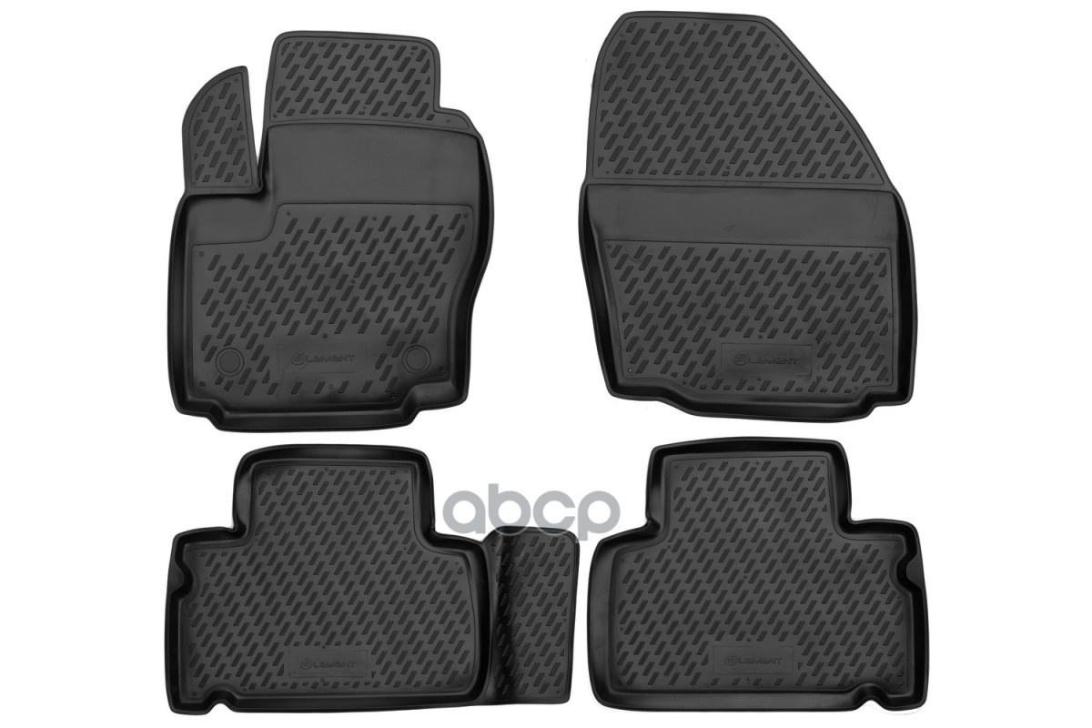 Коврики в салон FORD S-MAX 2006-, 4 шт. (полиуретан) / Форд S-макс ELEMENT арт. s000.10