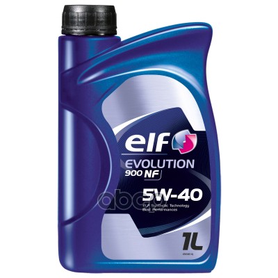 ELF Масло моторное синтетическое Evolution 900 NF 5W40 SL/CF, A3/B4 1л