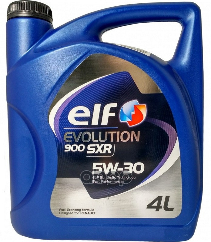 ELF Масло моторное синтетическое ELF EVOLUTION 900 SXR 5W-30 4л (11080501) 10160501