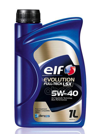 ELF Масло Моторное Синтетическое 1Л - Evolution Full Tech Lsx 5W40 C3, Sn/Cf, Vw 502.00/505.01, Porsche A40, Ford Wss-M2c 917...