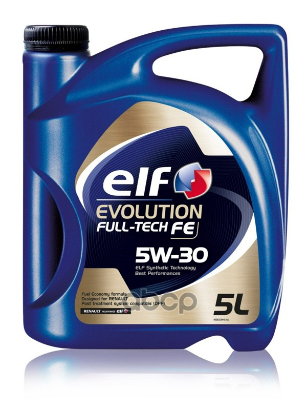 ELF Масло моторное синтетическое ELF EVOLUTION FULL-TECH FE 5W-30 5л (213935) 194908